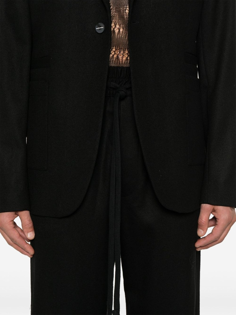 low-crotch drawstring track pants 5
