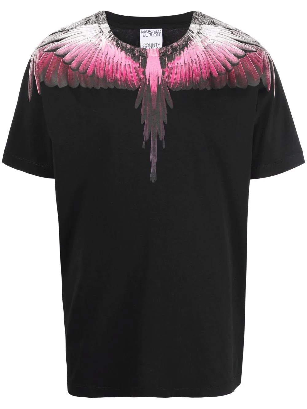 Wings-print cotton T-shirt - 1