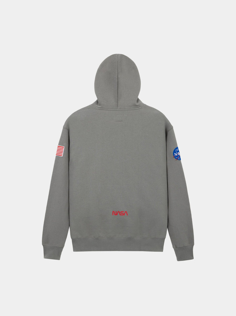 ALPHA INDUSTRIES NASA WORM LOGO HOODIE outlook