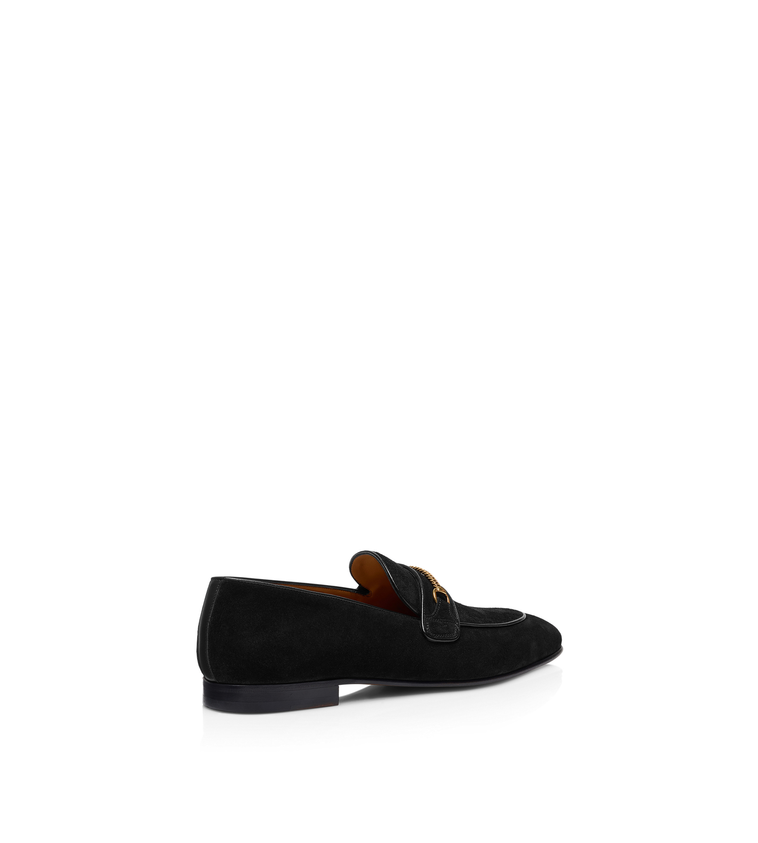 SUEDE LIAM CHAIN LOAFER - 3