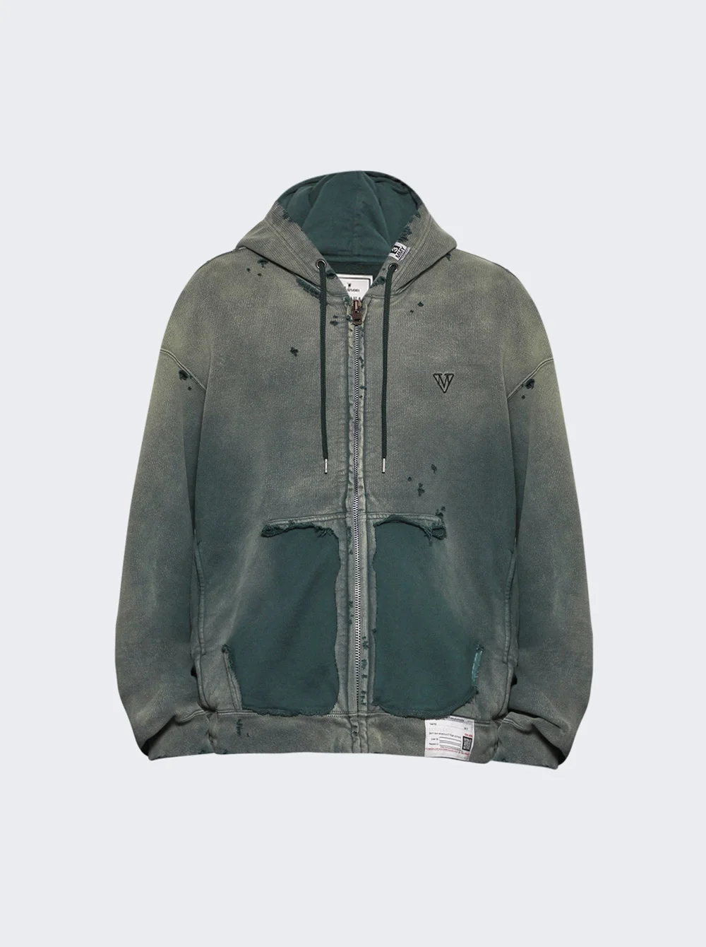 Sun Faded Parka Green - 1