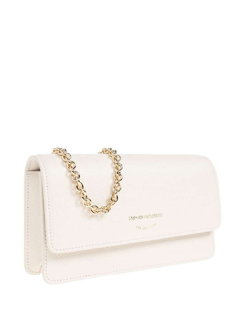 chain leather clutch bag 4