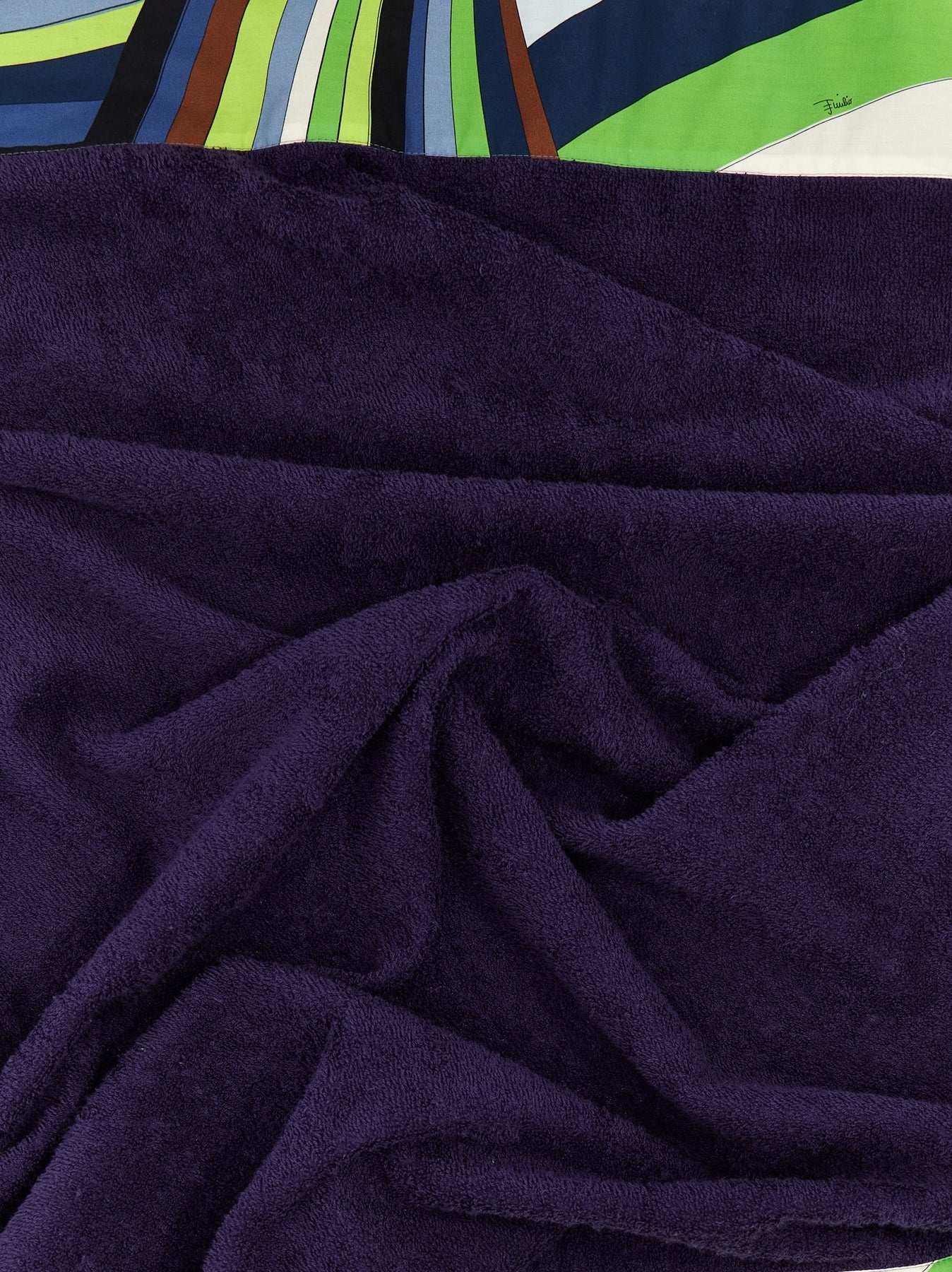 Patterned  Towel Beach Purple - 3