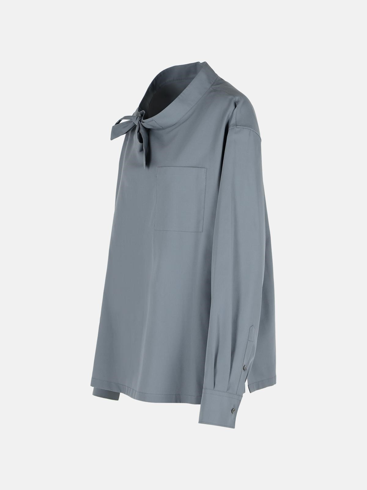 GREY COTTON SHIRT - 2