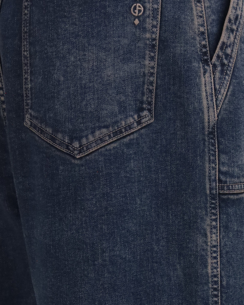 Wide-leg Jeans with belt 3