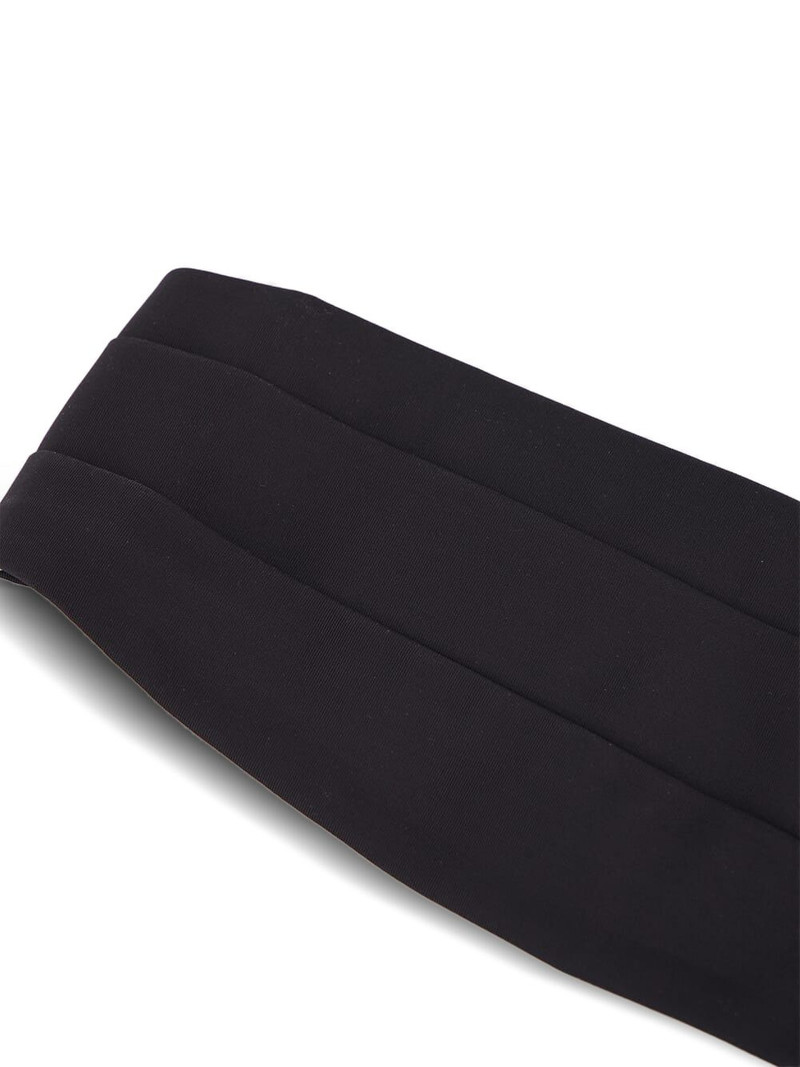 pleated cummerbund belt 3