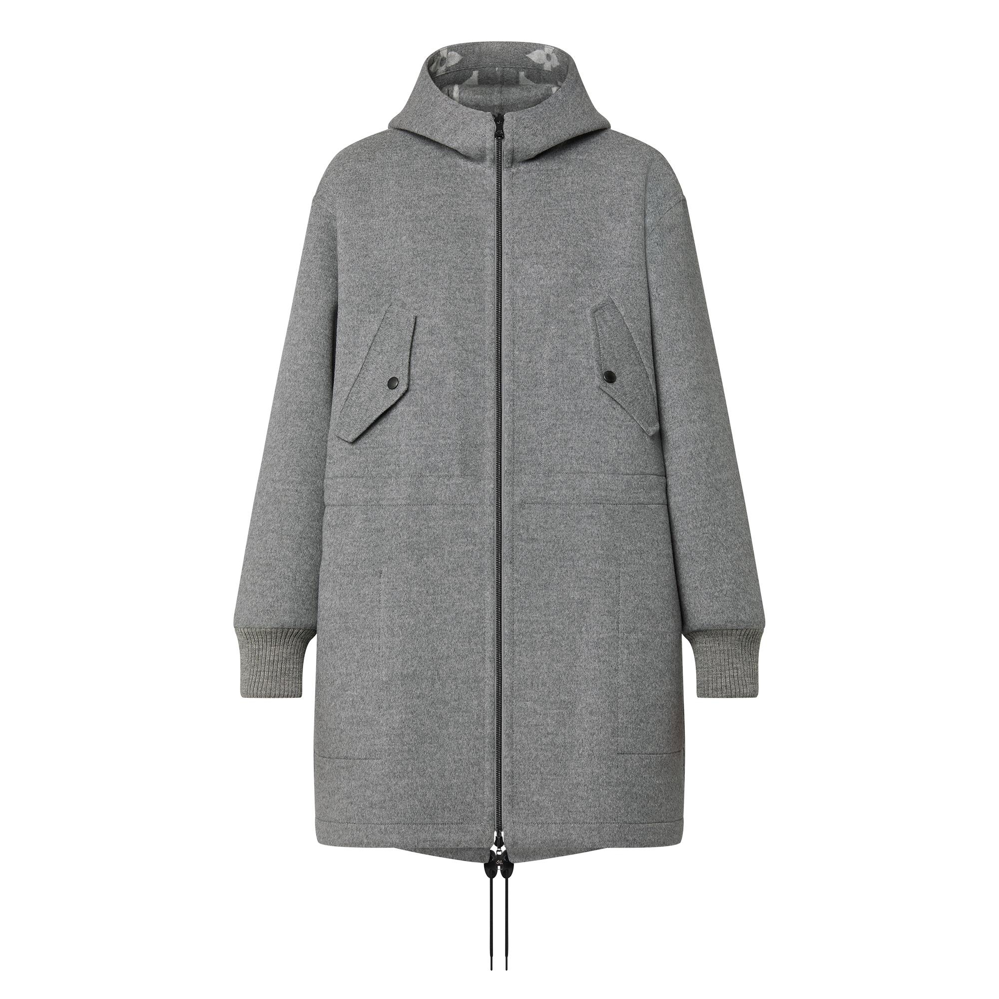 Reversible Monogram Cashgora Parka - 1