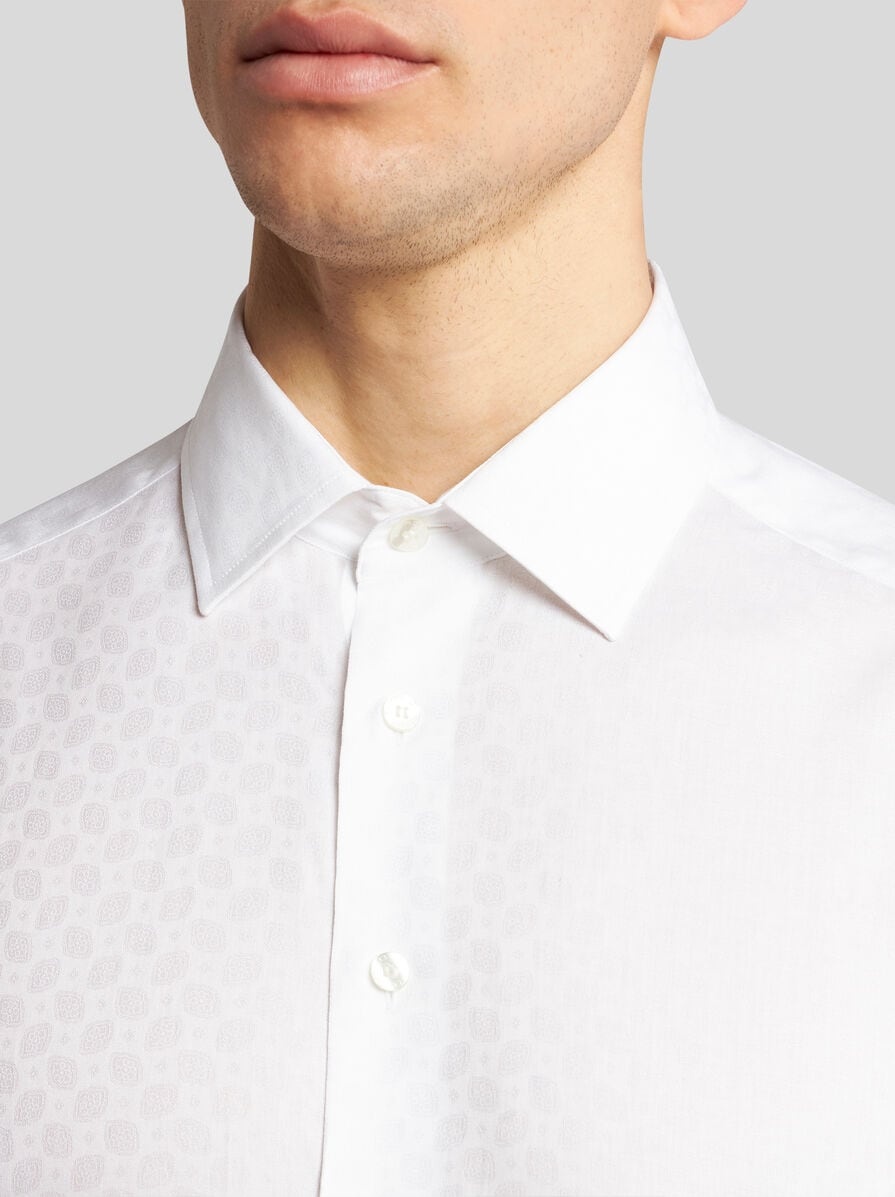 COTTON JACQUARD SHIRT - 3