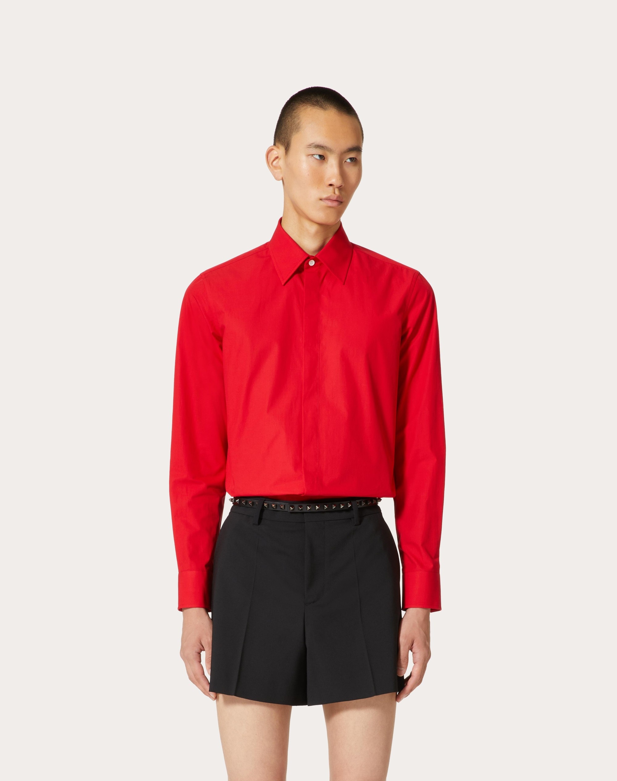 HEAVY COTTON POPLIN LONG SLEEVE SHIRT - 3