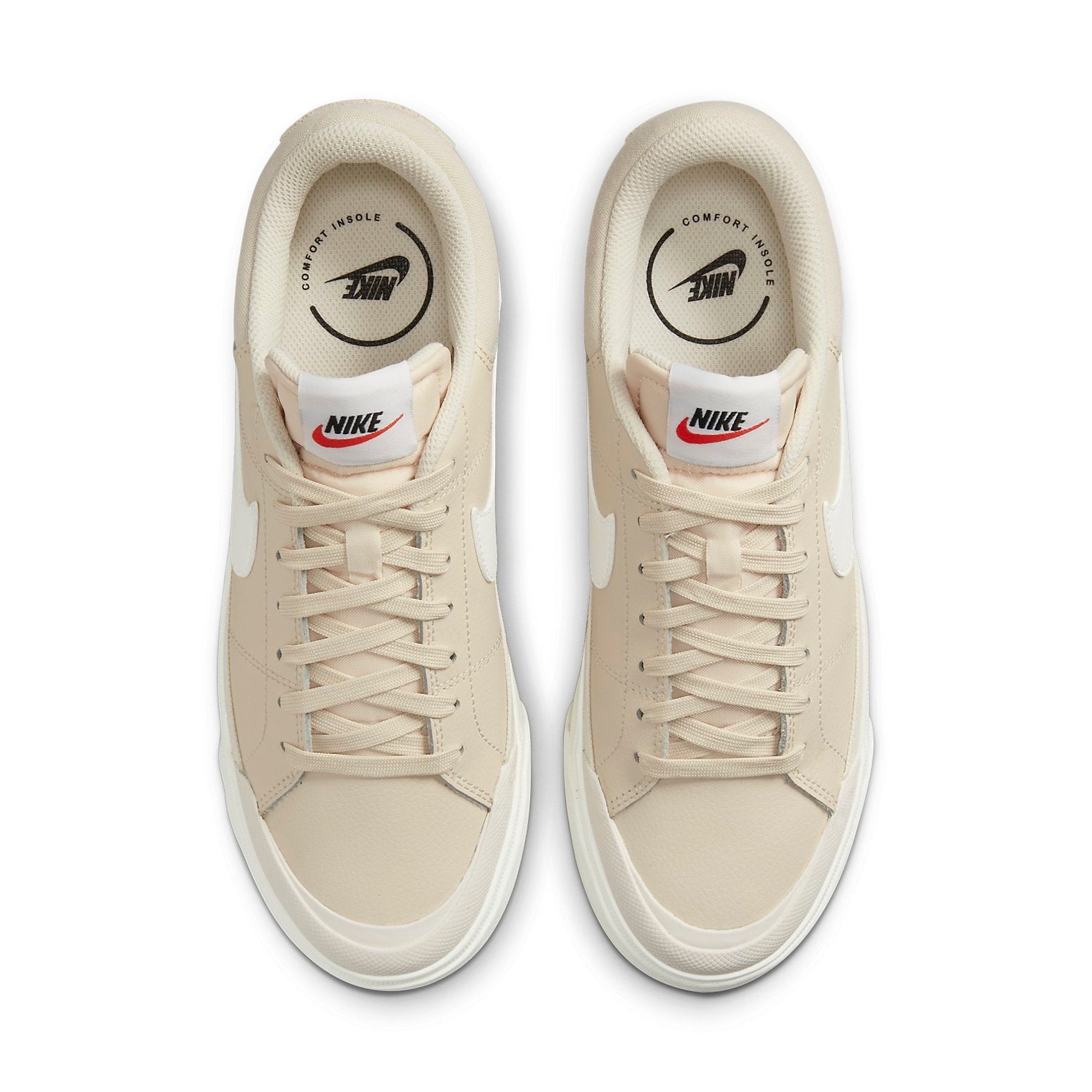 (WMNS) Nike Court Legacy Lift 'Pearl White' DM7590-200 - 3