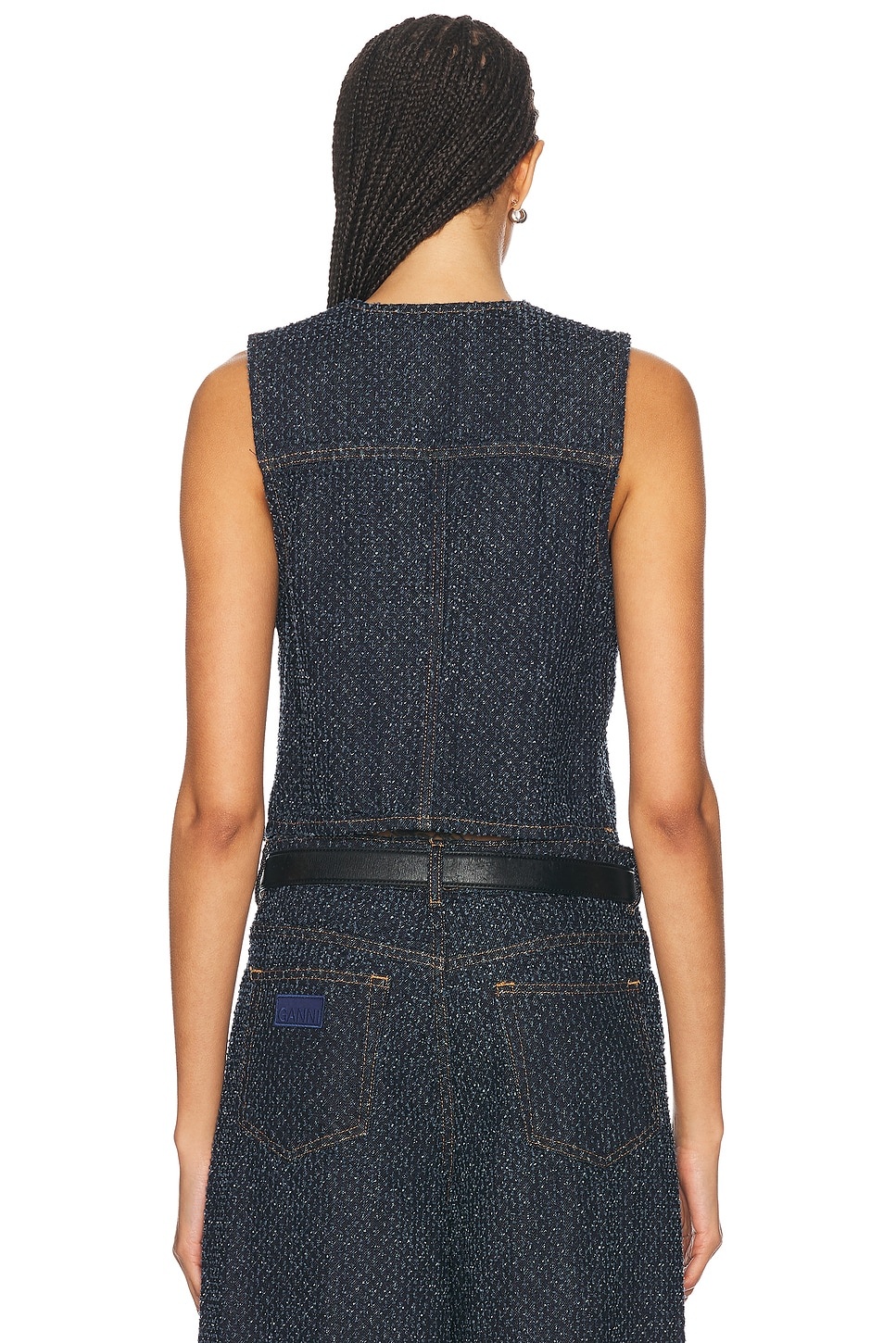 Denim Wasitcoat - 3