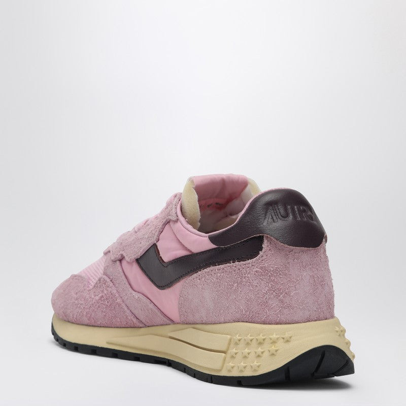 AUTRY SNEAKERS REELWIND LOW PINK/BURGUNDY outlook