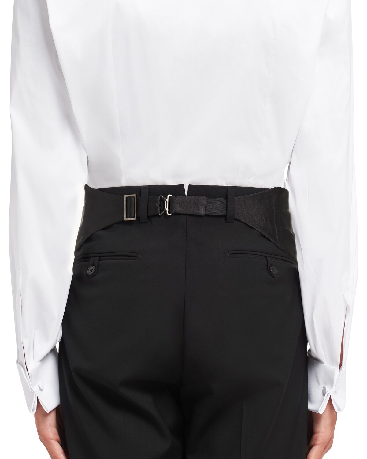 Satin tuxedo cummerbund - 3