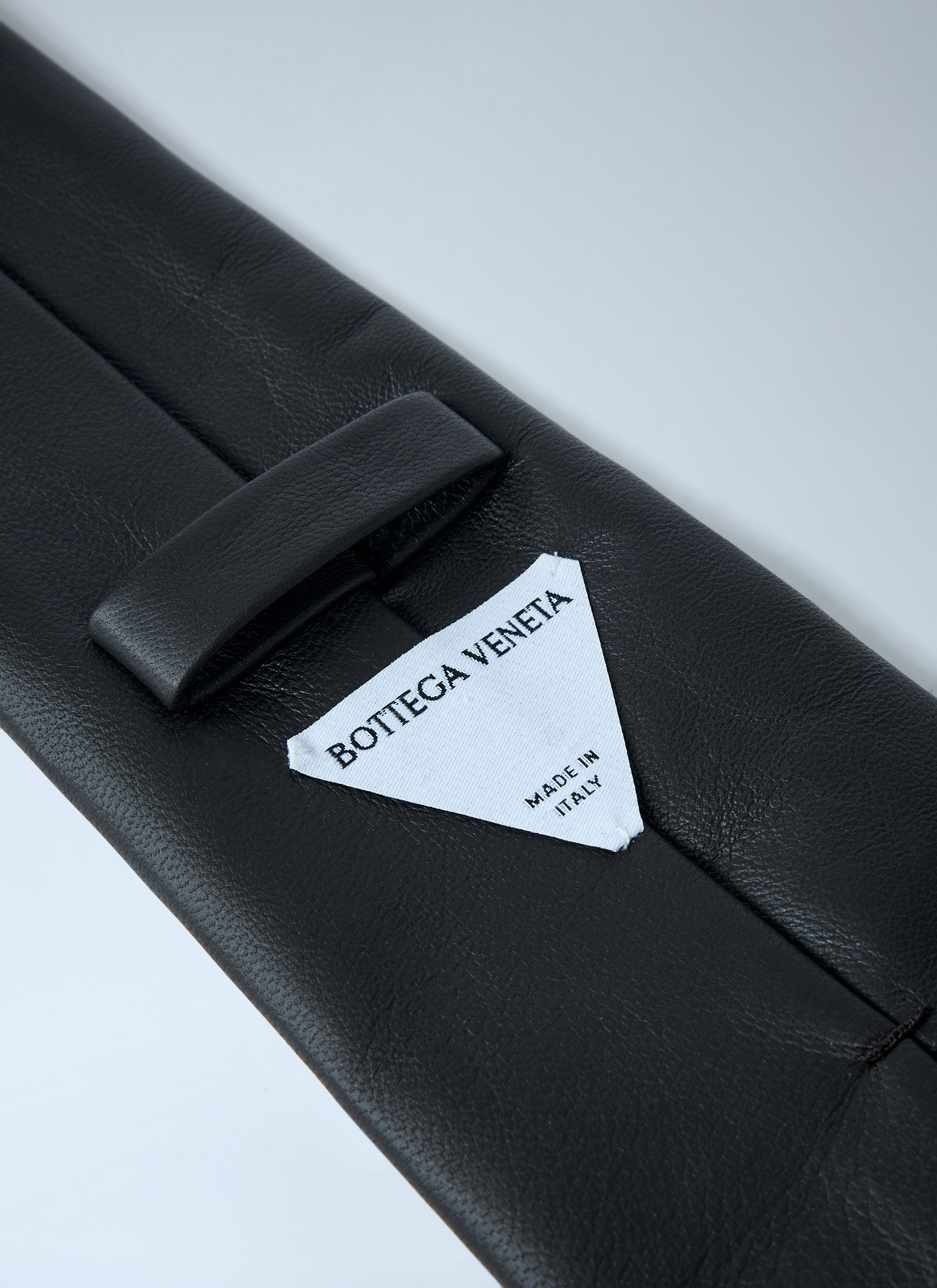Smooth Leather Tie - 5