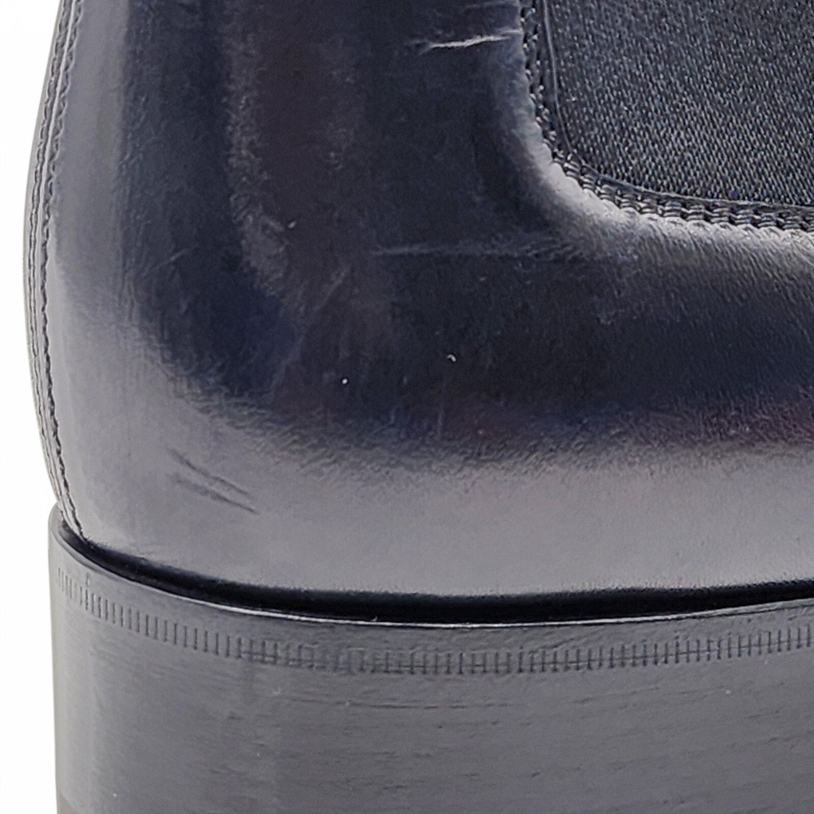 Christian Louboutin Antonio Chelsea Leather Boots Black EU 39.5 US 6.5 - 6