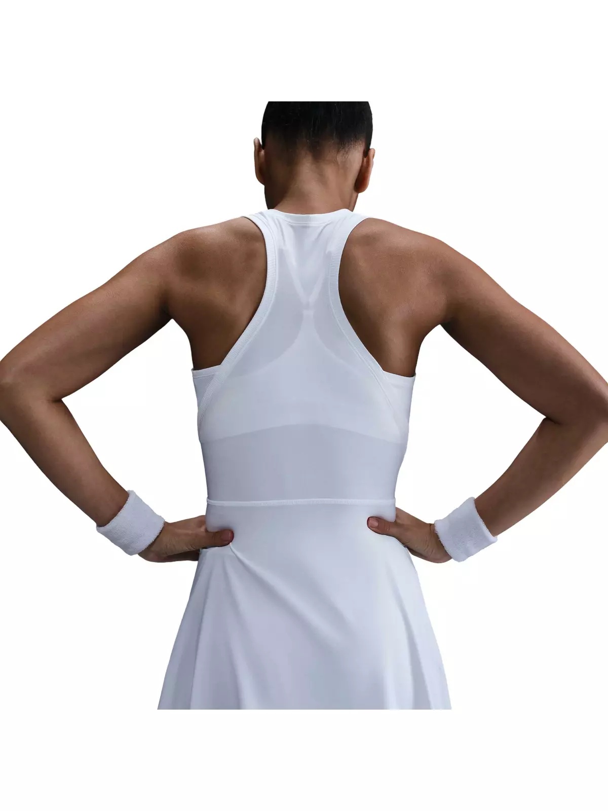 Women's Dri-FIT Victory Tennis Dress -White - 2