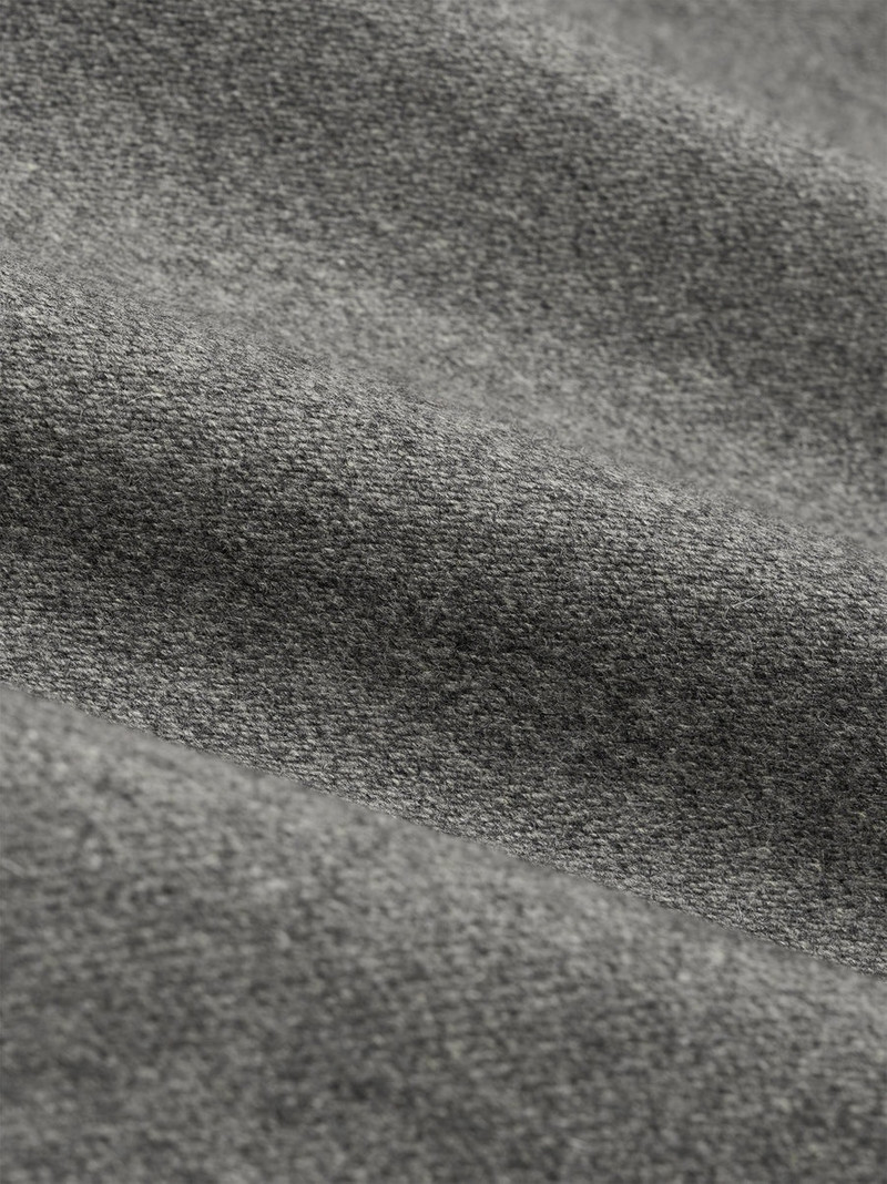 Melange Wool High Neck Jacket 4