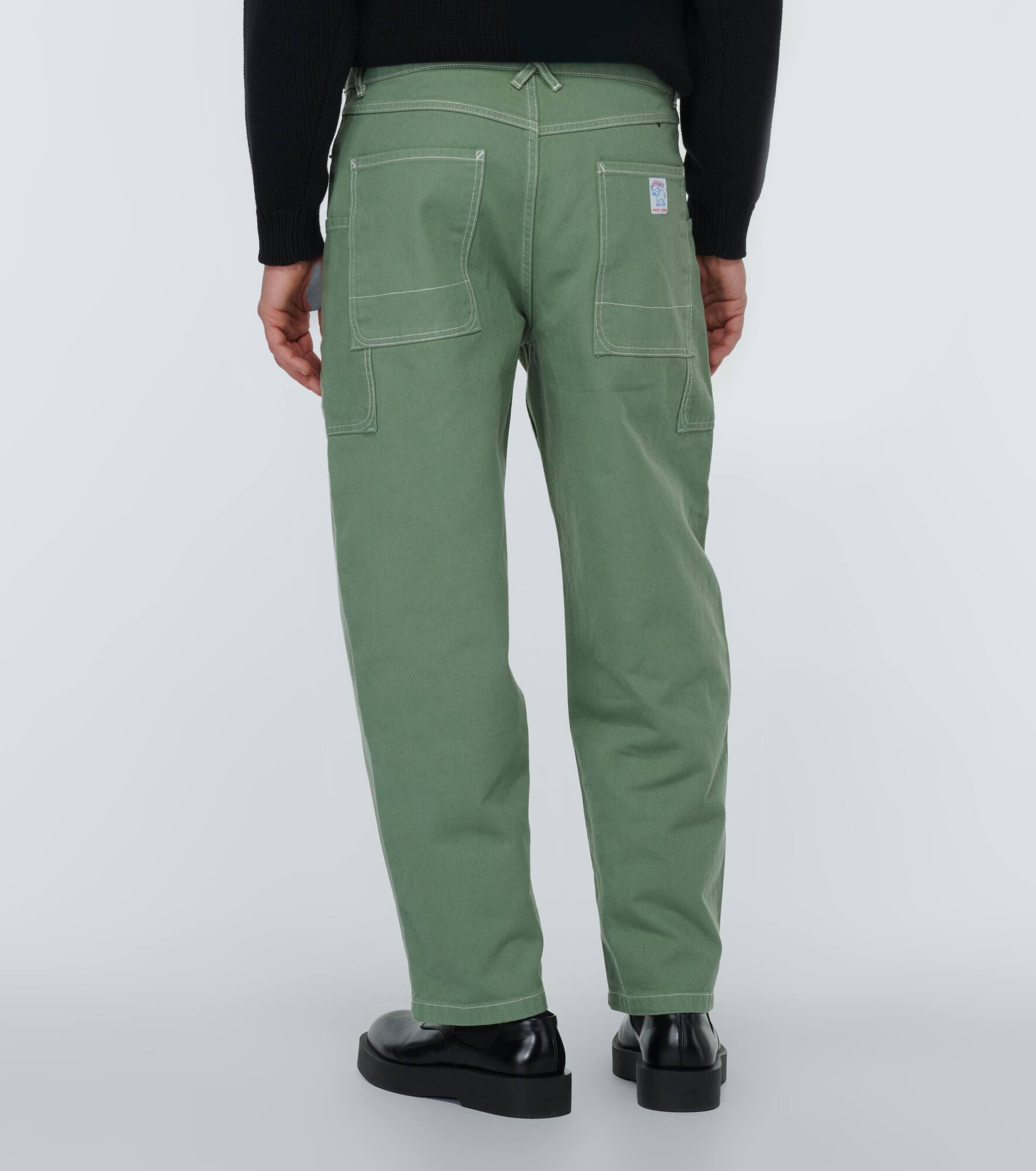 Low-rise wide-leg jeans - 4
