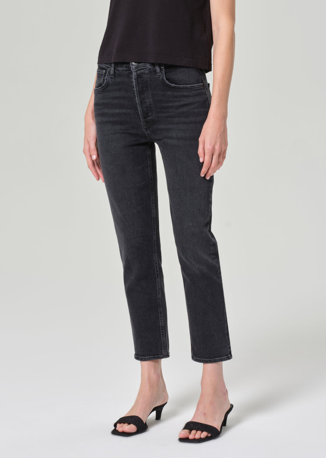 RILEY HIGH RISE STRAIGHT CROP (STRETCH) IN PANORAMIC - 4