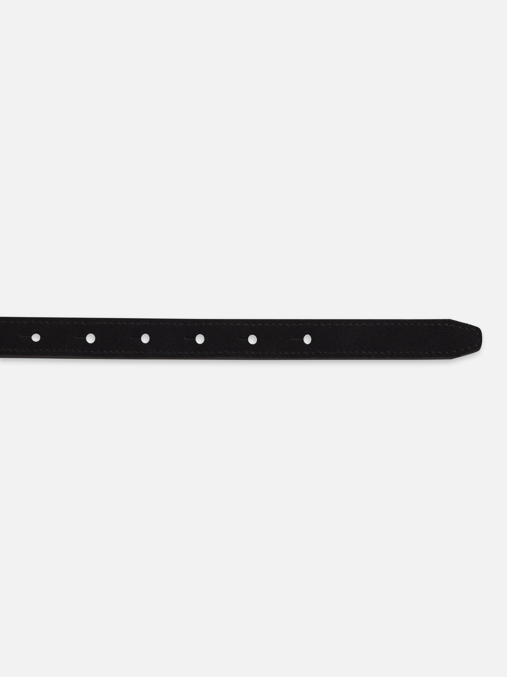Petite Sculptural Belt in Black - 3