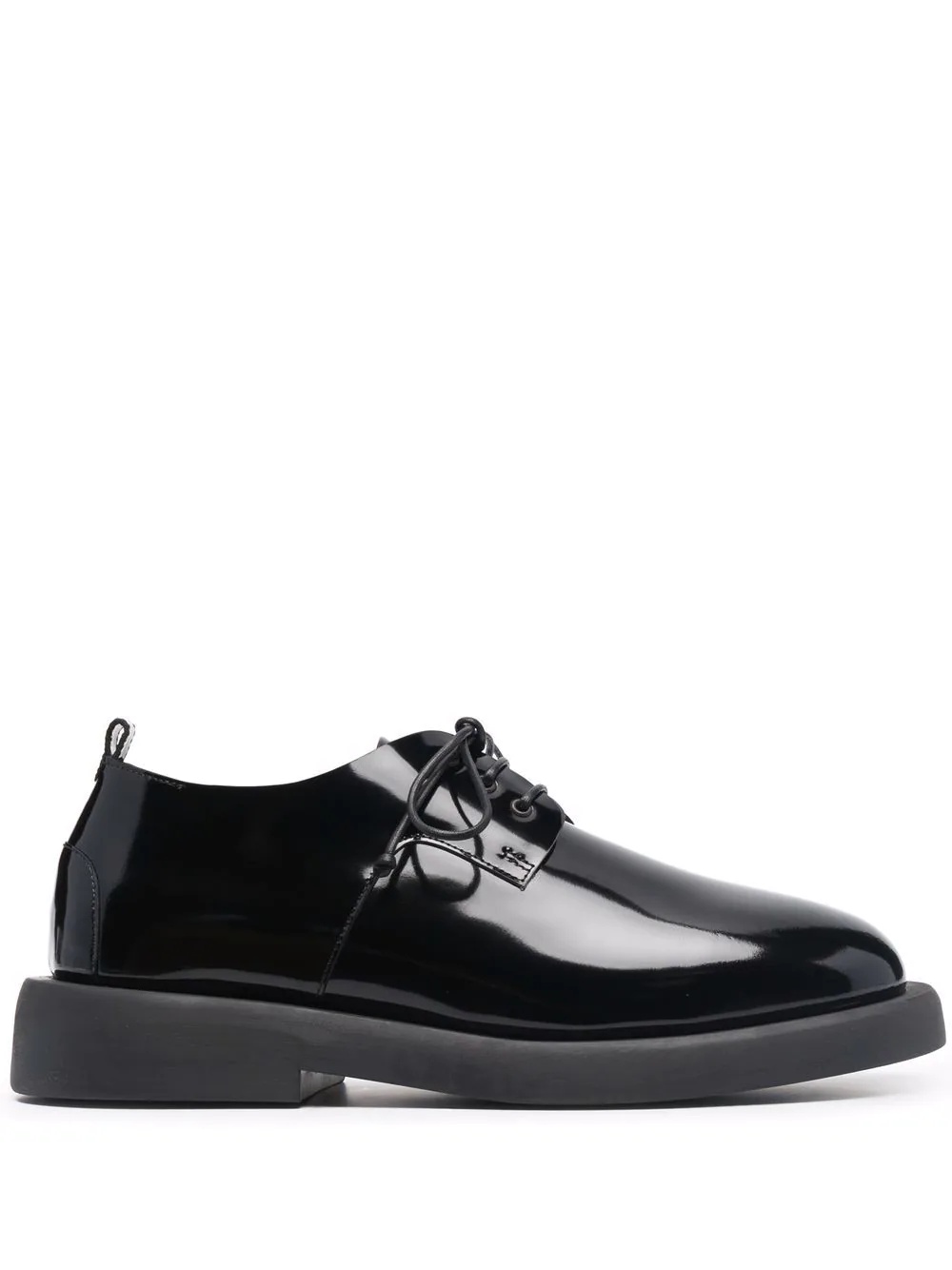 glossy-finish Derby shoes - 1