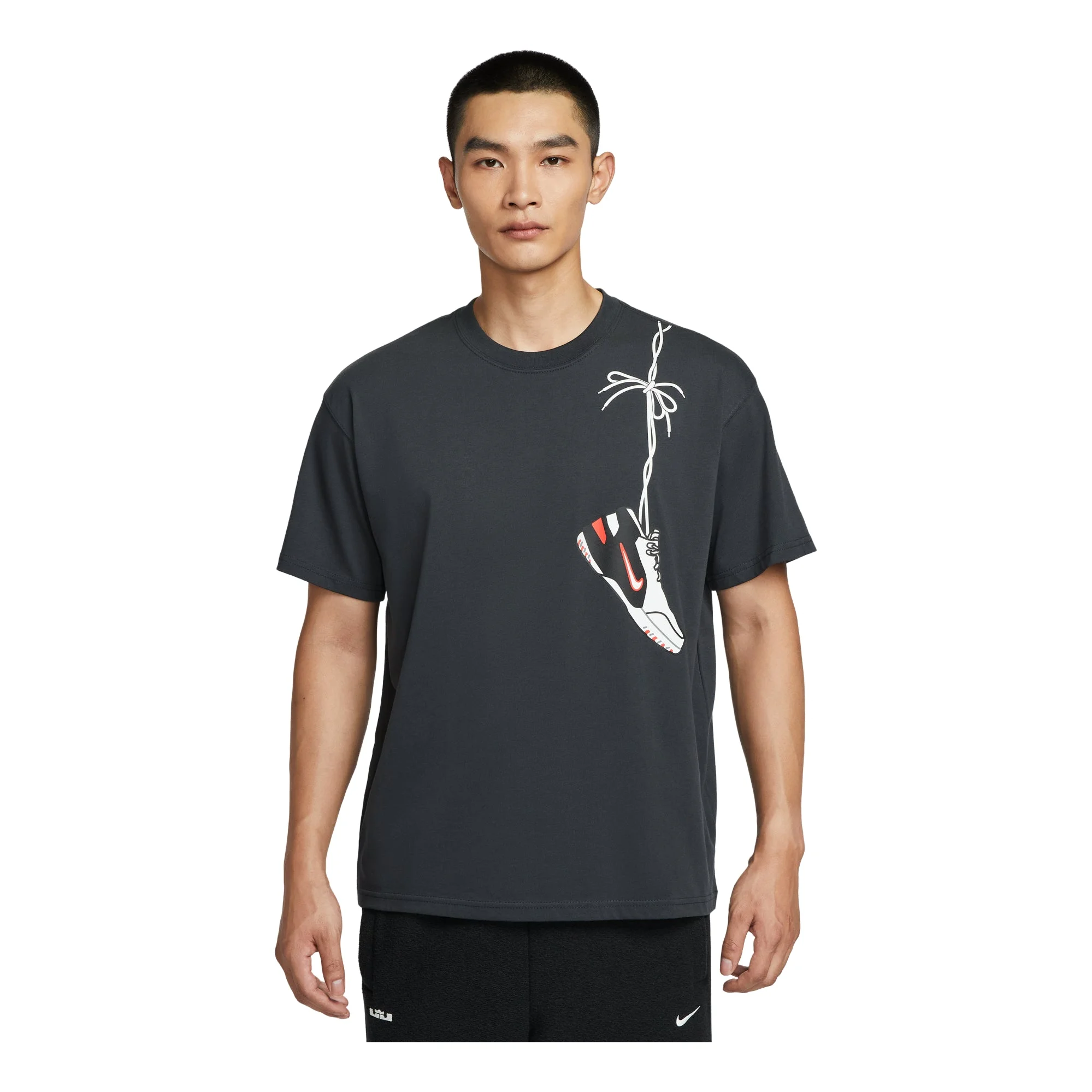 Nike LeBron 'Grand Opening' T-shirt 'Off-Noir' IH8545-045 - 1