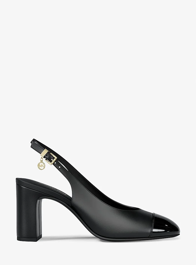 Piper Flex Leather Slingback Pump - 1