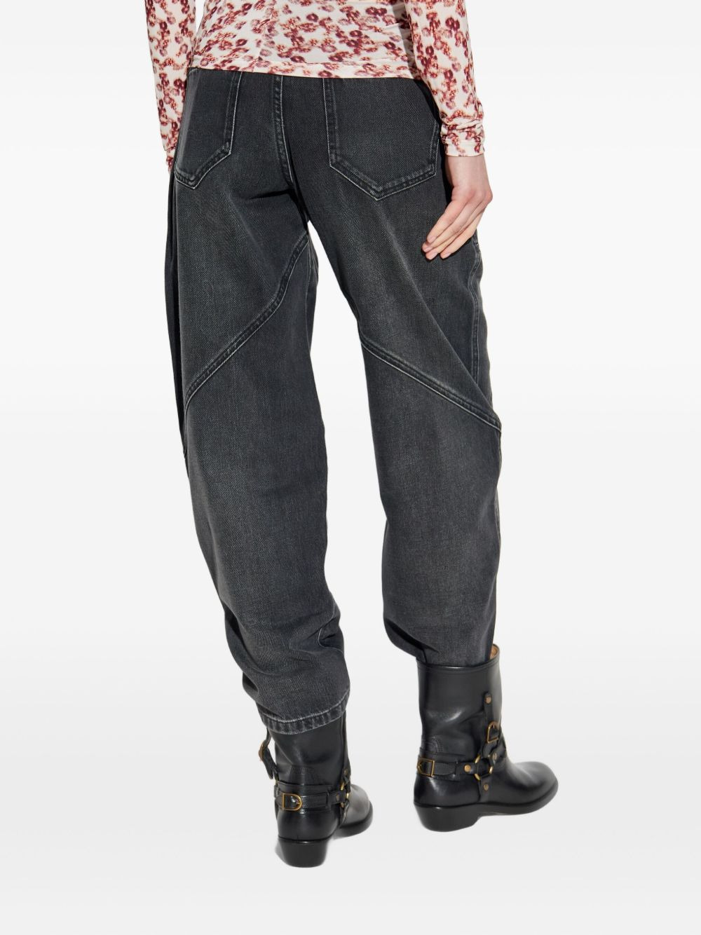 Catarina panelled jeans - 4