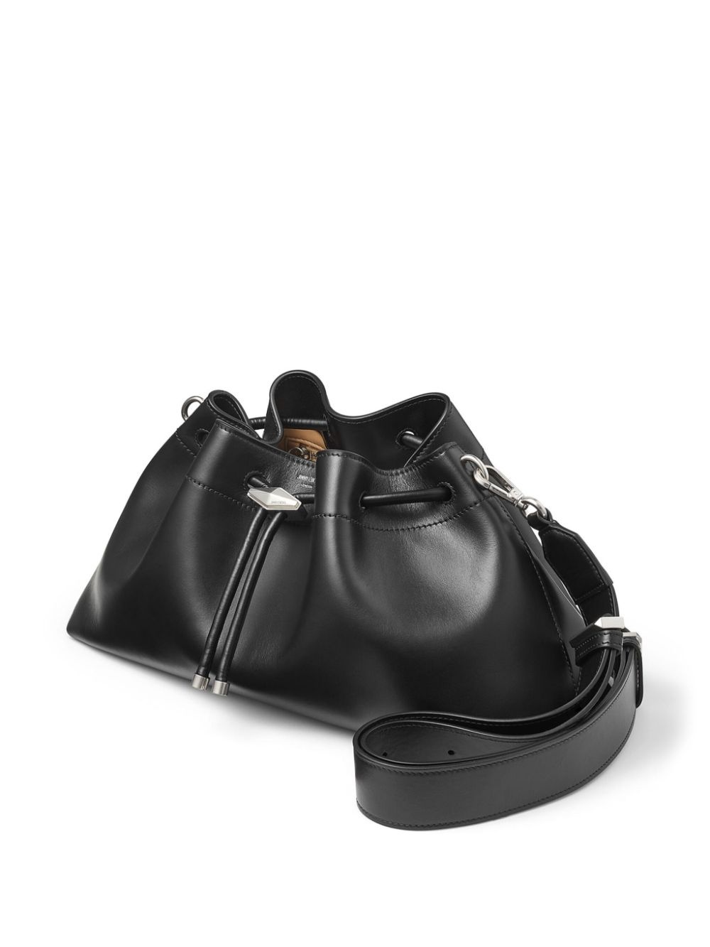 medium Cinch leather bucket bag - 3