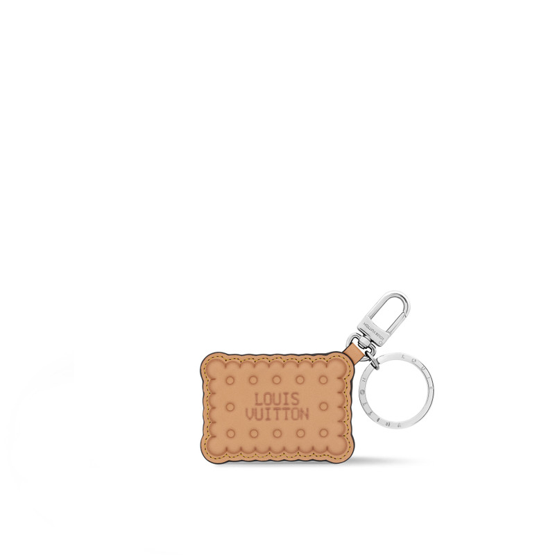 LV Biscuit Key Holder and Bag Charm 1