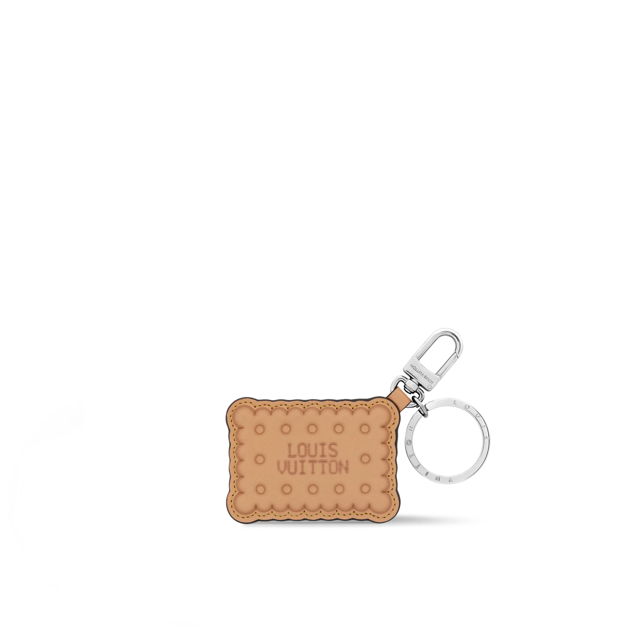 LV Biscuit Key Holder and Bag Charm - 1
