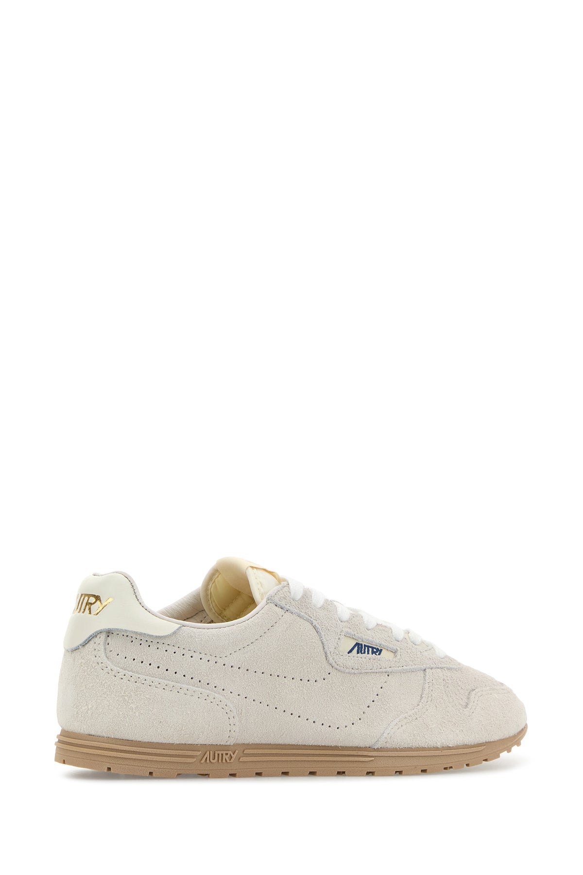 Light grey suede Windspin sneakers - 3