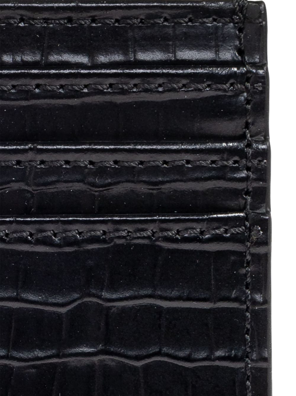 metallic-orb leather cardholder - 3