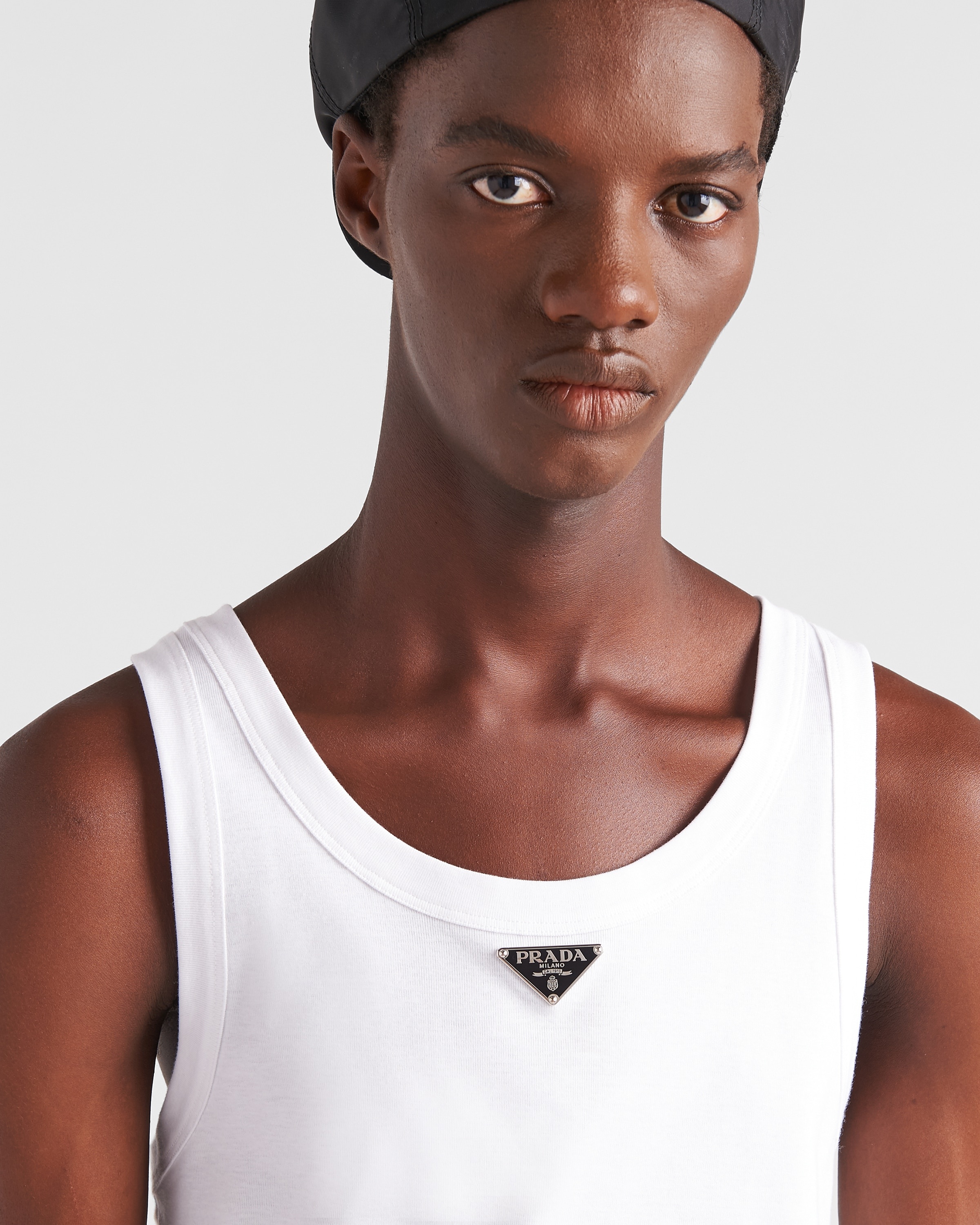 Prada Cotton tank top | REVERSIBLE