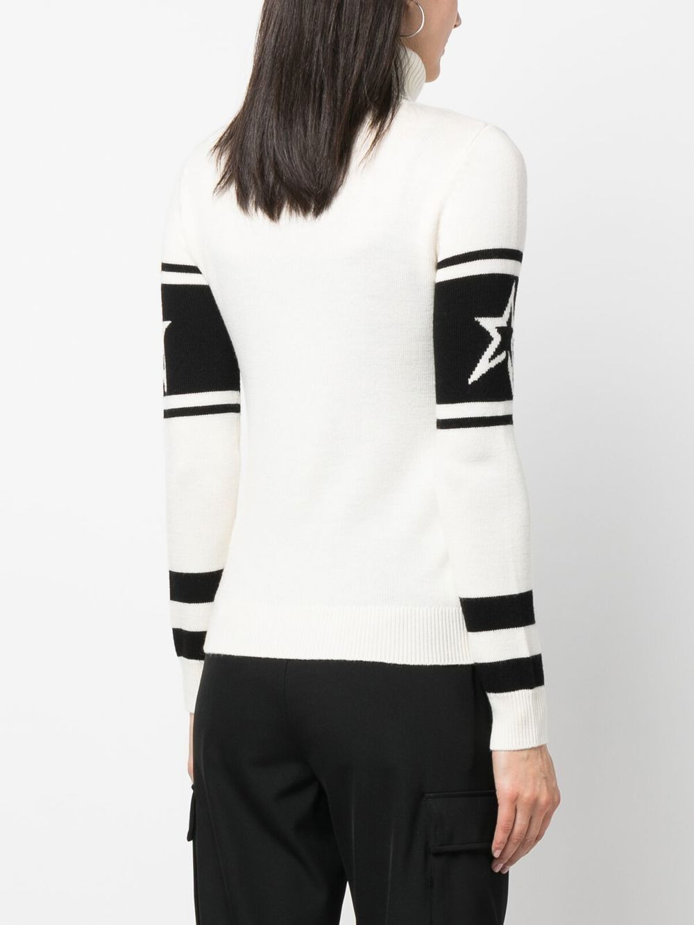 intarsia-knit roll-neck jumper - 4
