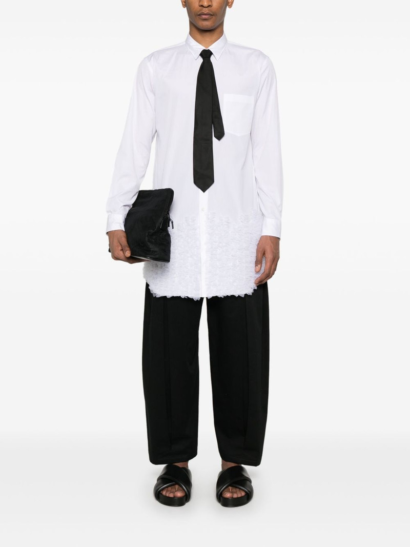 Comme des Garçons Homme Plus ruffled shirt outlook