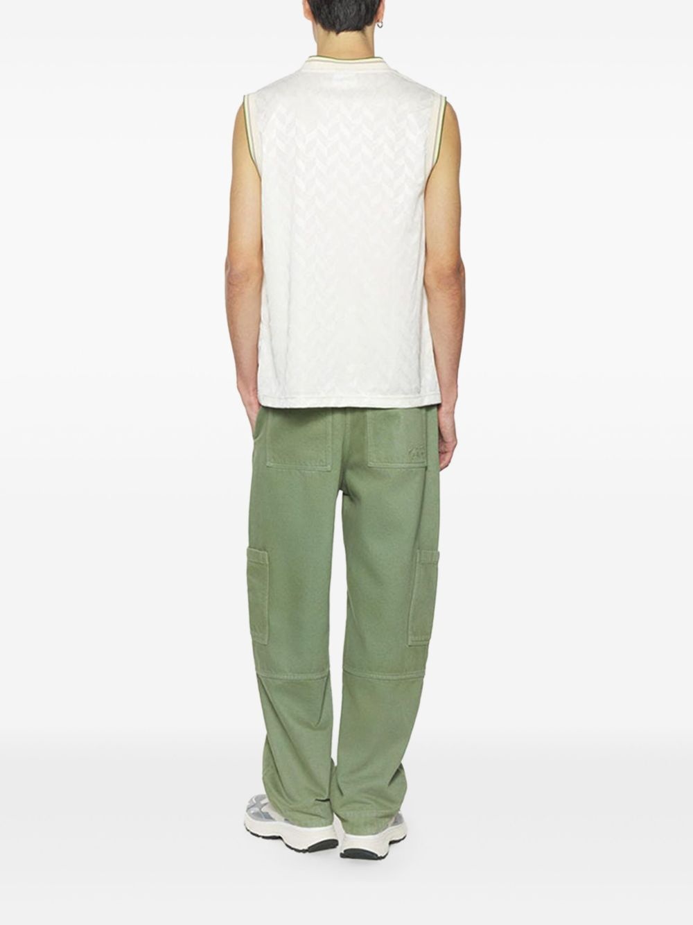 Flash Fox-jacquard tank top - 3