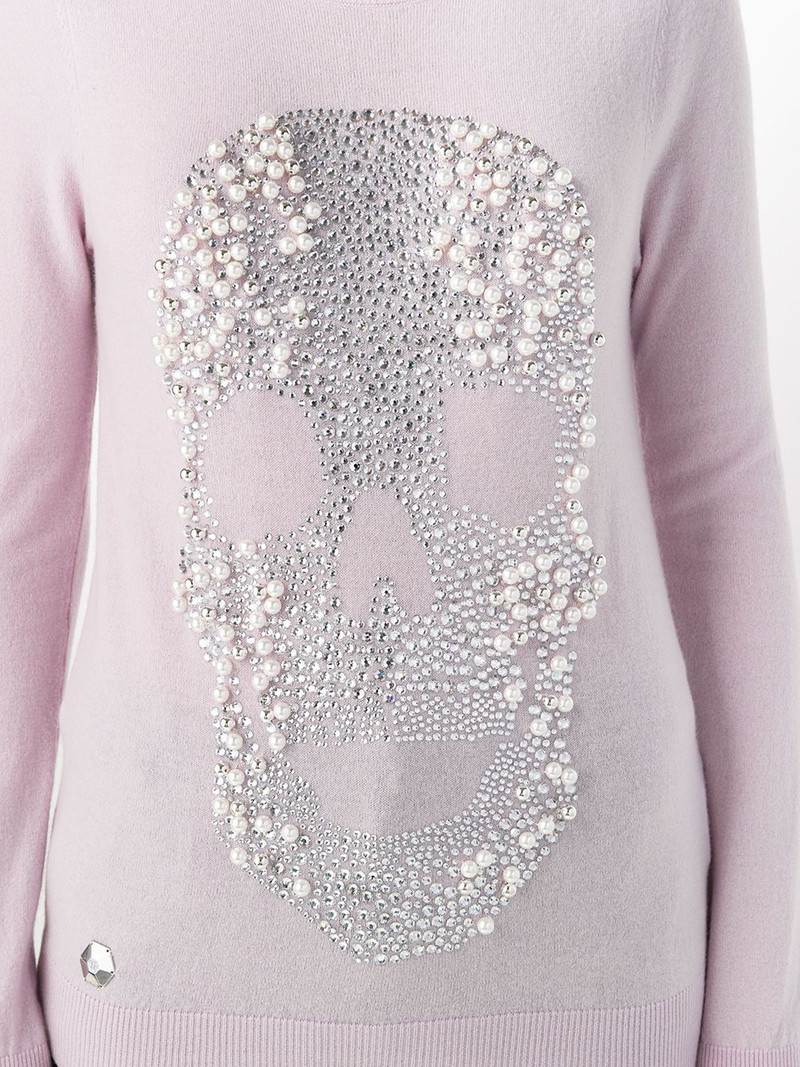 crystal and pearl skull jumper 5