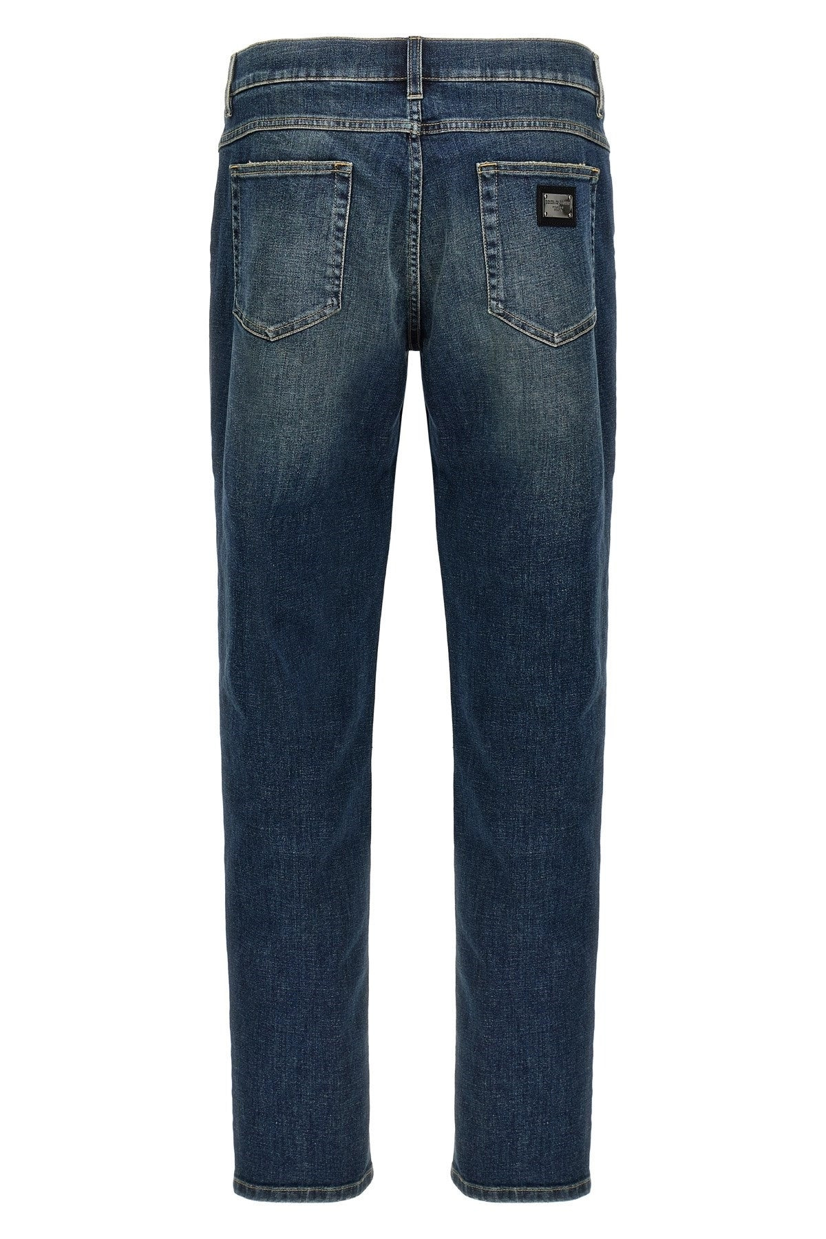 Dolce & Gabbana Men Logo Plaque Jeans - 2