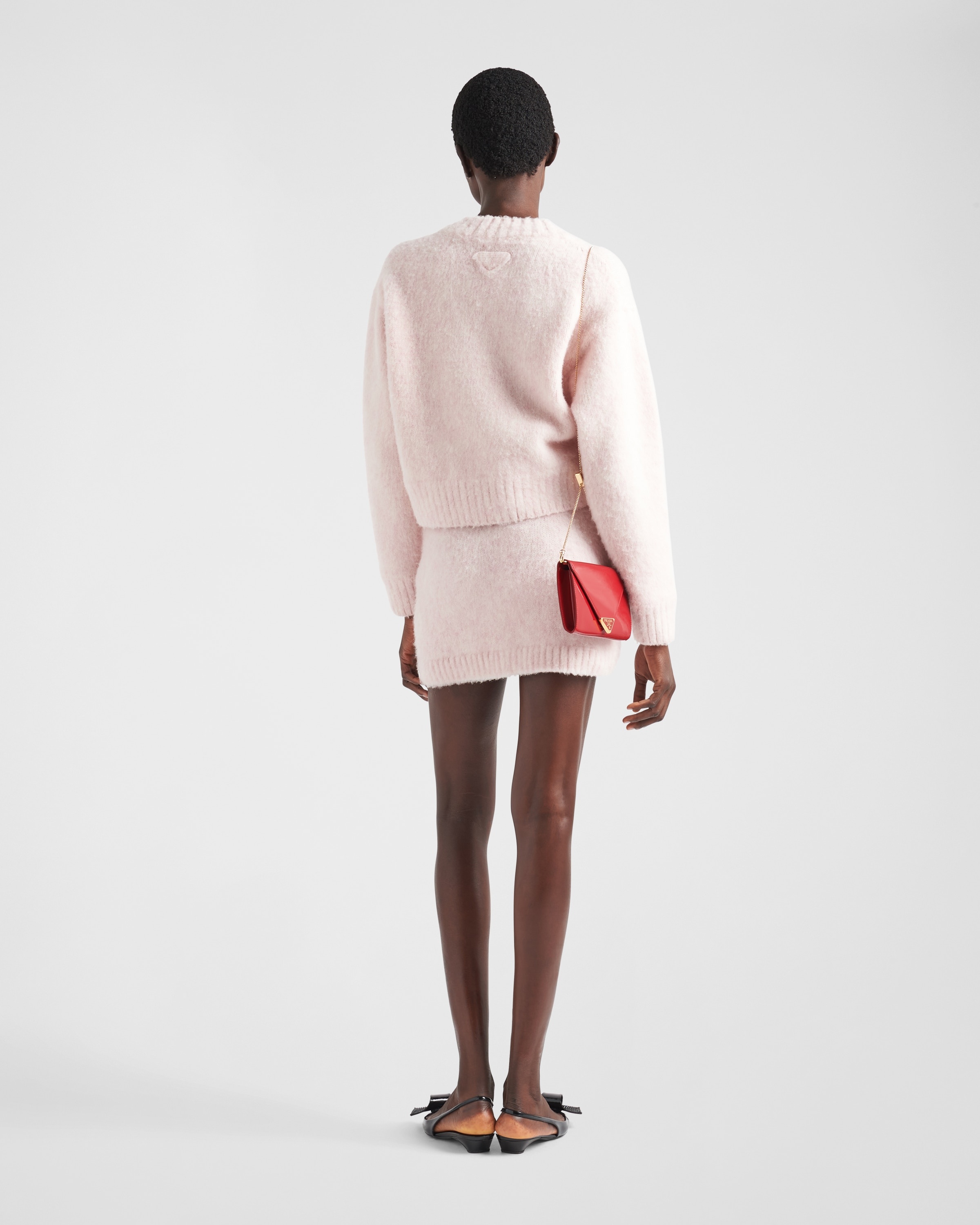 【プラダ・PRADA】Shetland wool miniskirt Prada Mini Shetland Wool Skirt - Bergdorf Goodman