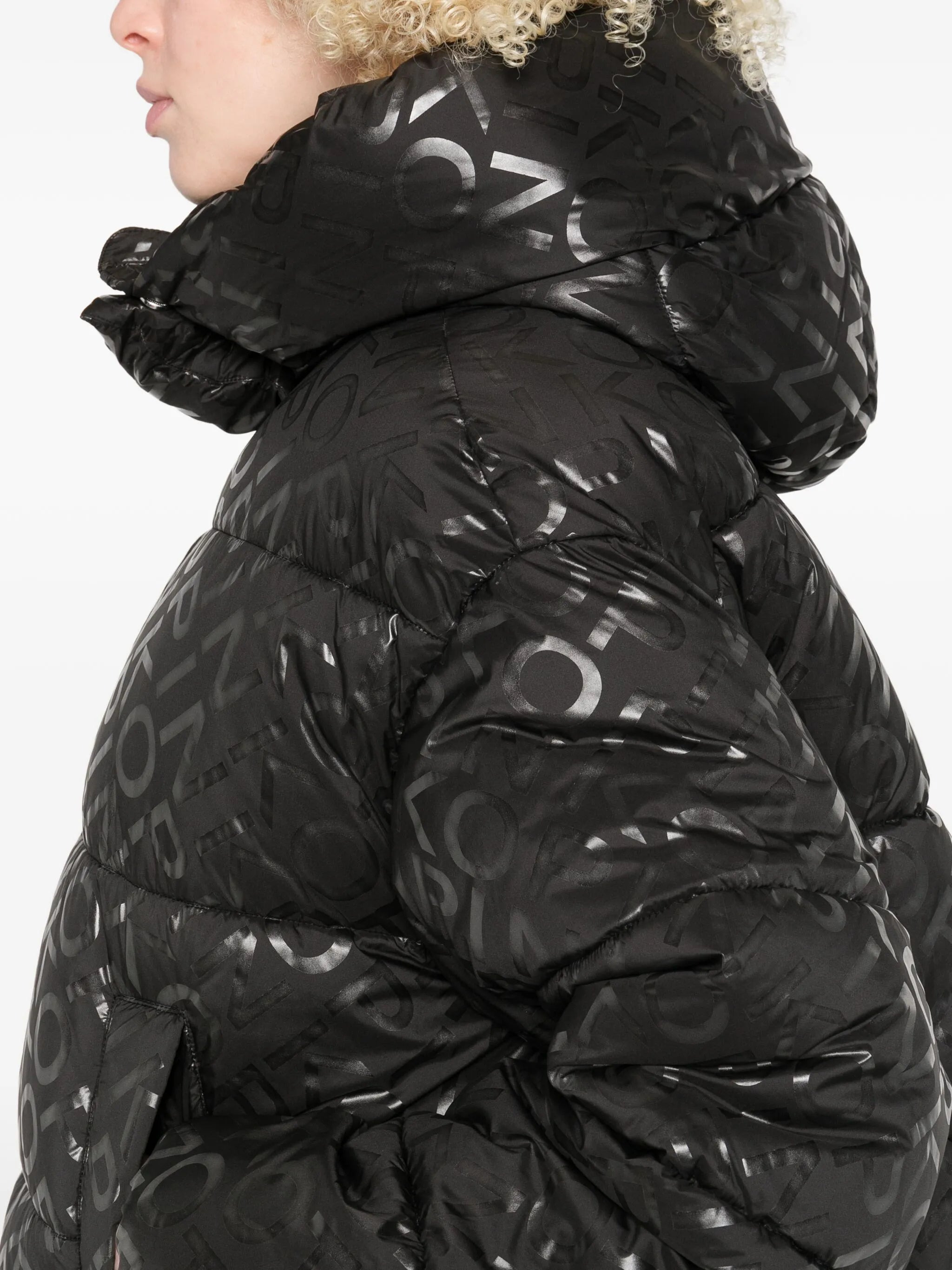 Pinko Logo-print Puffer Jacket - 4