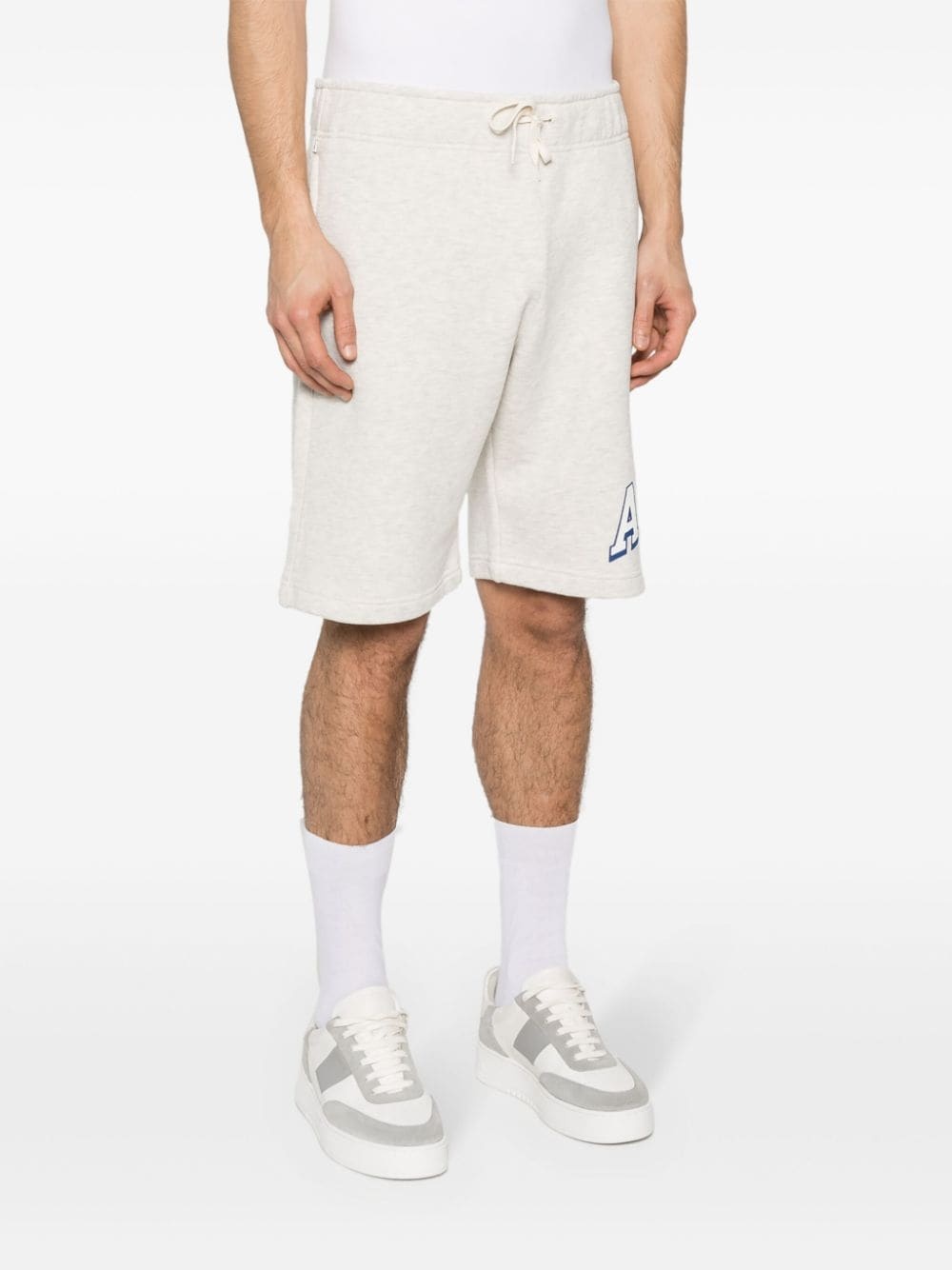 logo-print shorts - 3