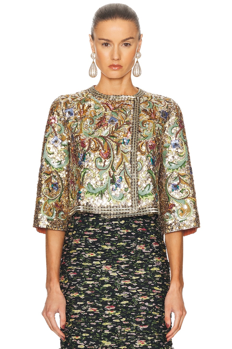 Embroidered Jacket - 2