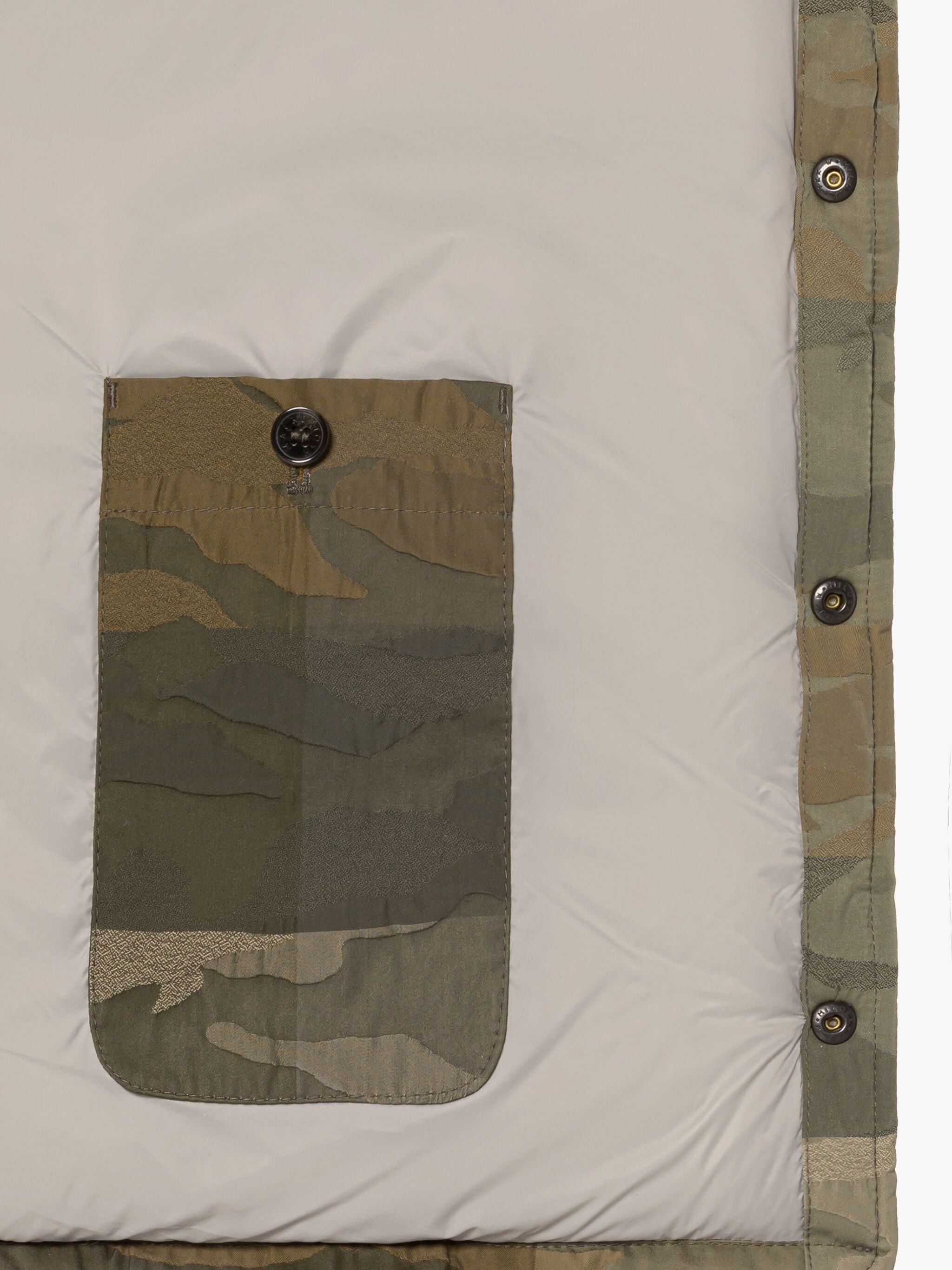 OSAKA MILITARY CAMO COTTON & NYLON GILET - 6