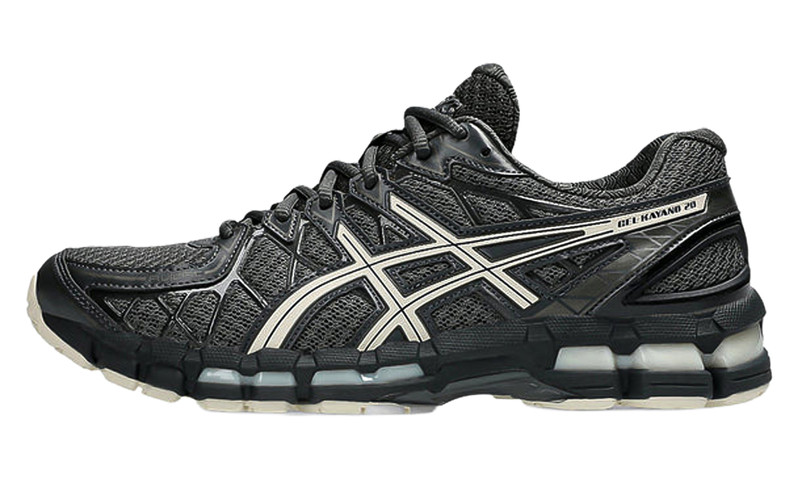 Gel-Kayano 20 "Obsidian Grey Oatmeal" 1203A388 027 1