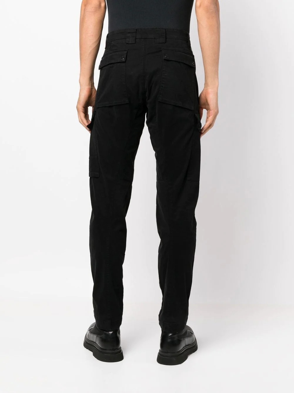 straight-leg cargo pants - 4