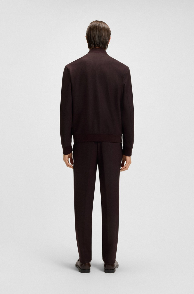 BRUSHED SLIM-FIT JACKET IN STRETCH FLANNEL 4