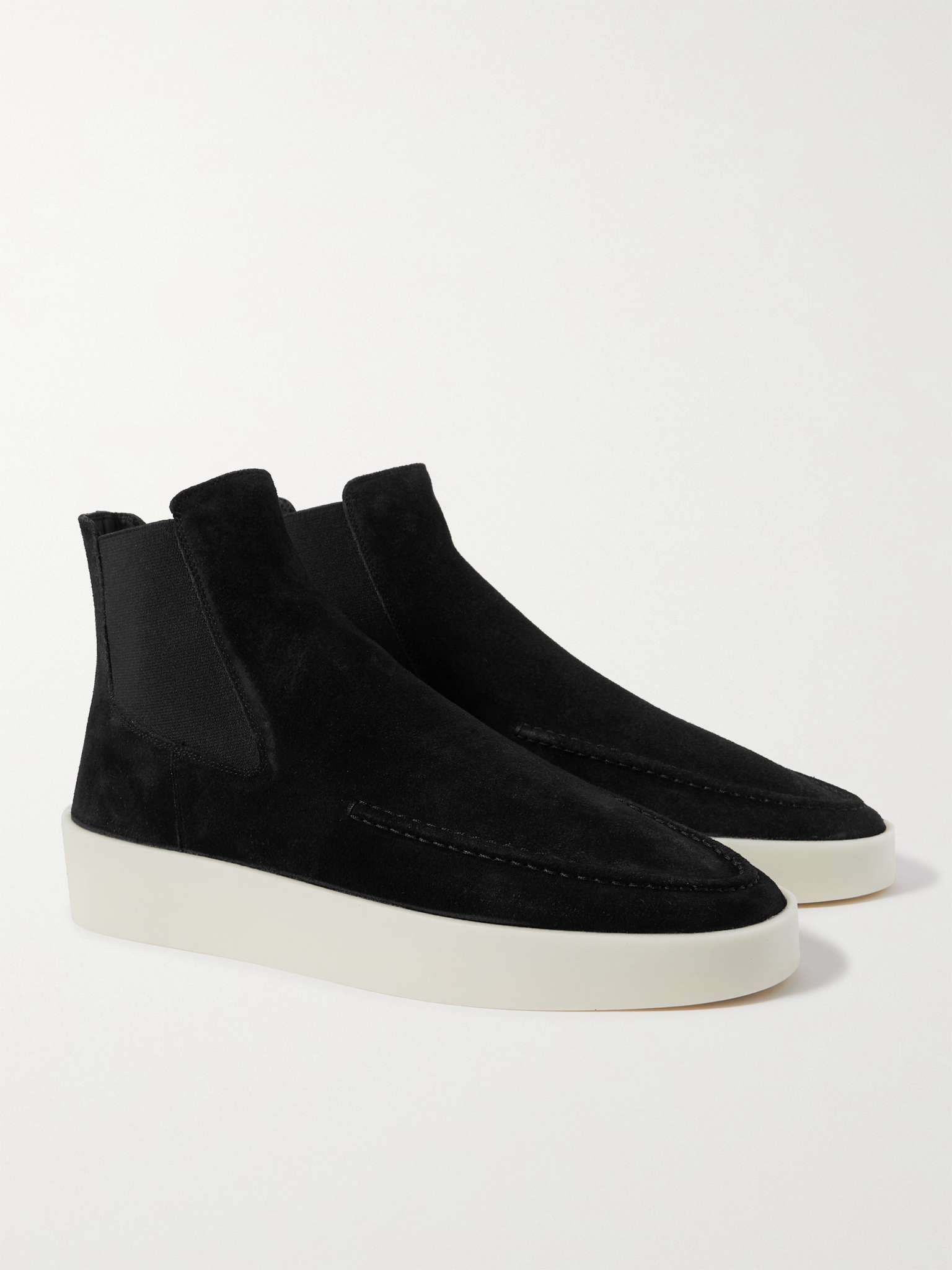 Suede Chelsea Boots - 4