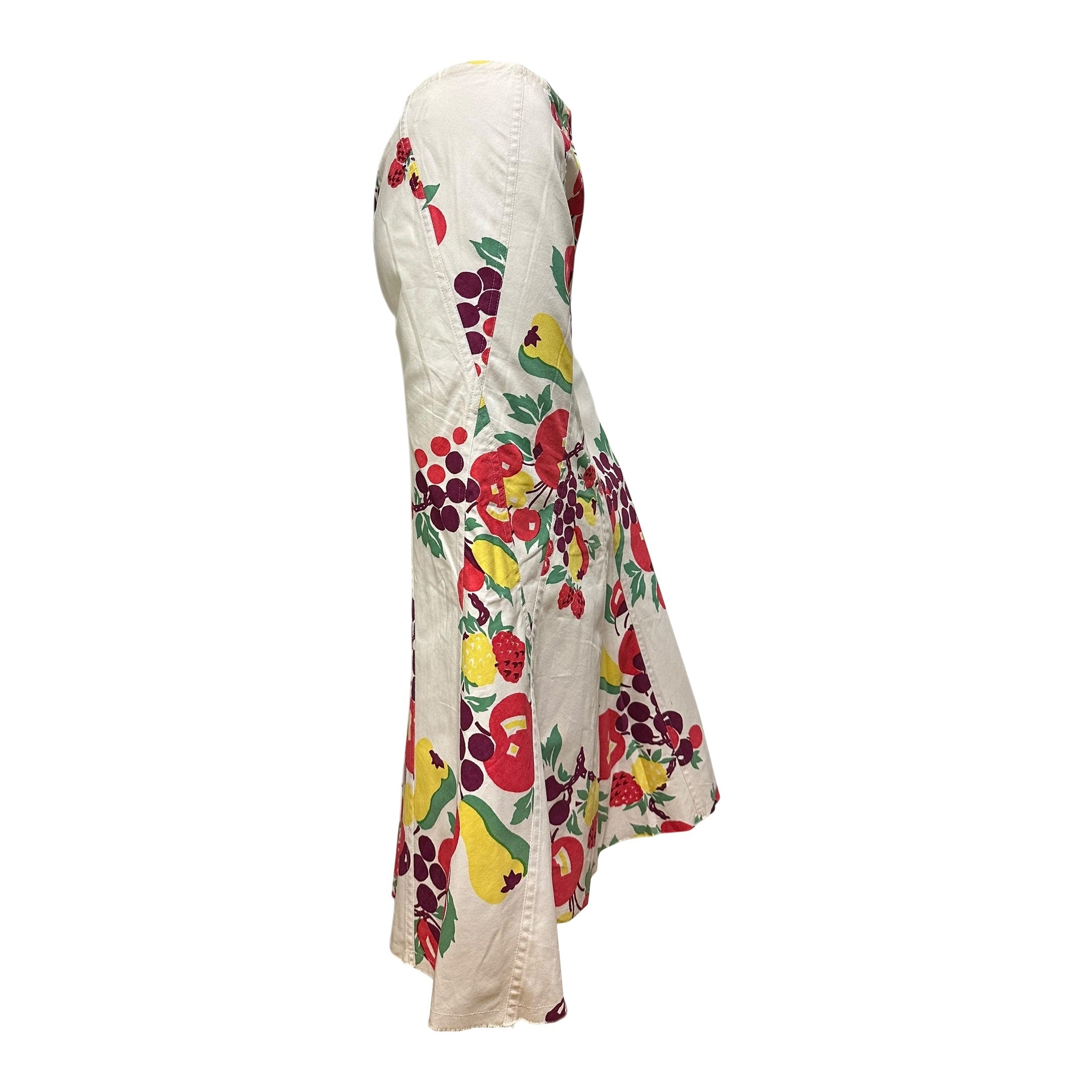 JUNYA WATANABE Spring Summer 2003 Fruit Print Maxi Skirt - 3