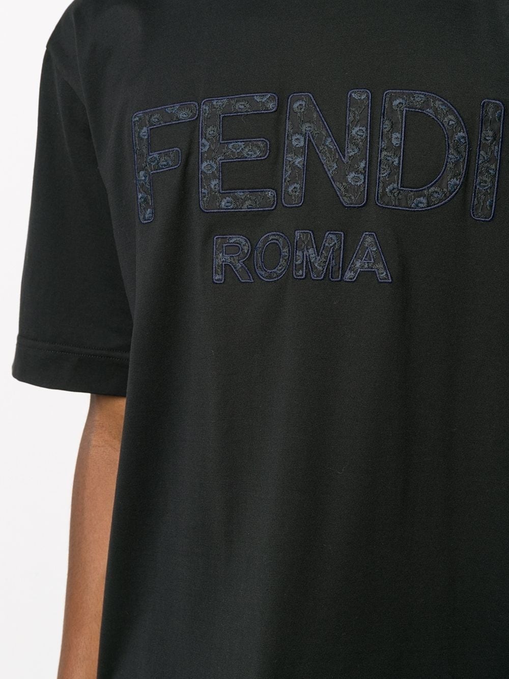 Roma appliqué T-shirt - 4